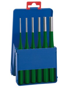JUEGO DE 6 BOTADORES CILINDRICOS SERIE VERDE