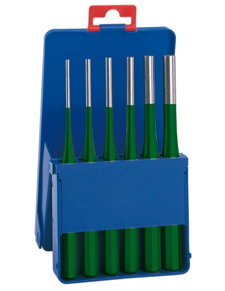 JUEGO DE 6 BOTADORES CILINDRICOS SERIE VERDE
