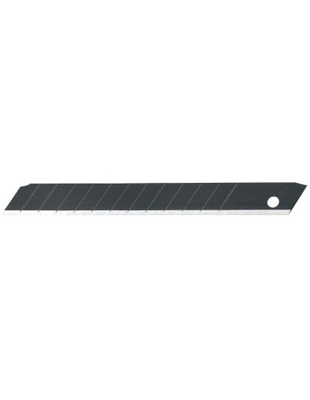 PACK DE 10 CUCHILLAS TROCEABLES 9 MM PLATEADAS EN BLISTER