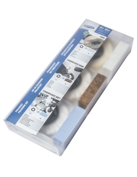 KIT DE PULIDO 6 PIEZAS CON TUERCA M14 9.000 (R.P.M)