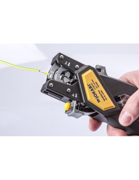 HERRAMIENTA CORTE, PELADO, TORSION Y CRIMPACION CABLES QUADRO PLUS (0,5-2,5 MM2)