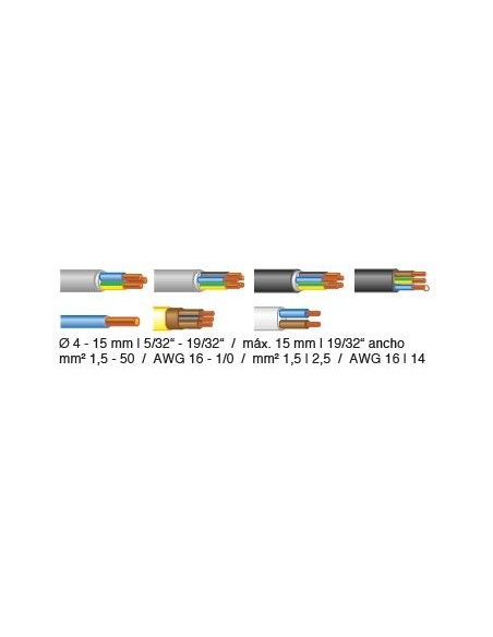 PELACABLES ALLROUNDER ( 4-15 MM)