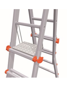 PLATAFORMA DE TRABAJO PARA ESCALERAS MULTIFUNCION TELESCOPICAS