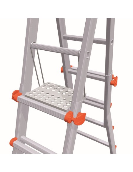 PLATAFORMA DE TRABAJO PARA ESCALERAS MULTIFUNCION TELESCOPICAS