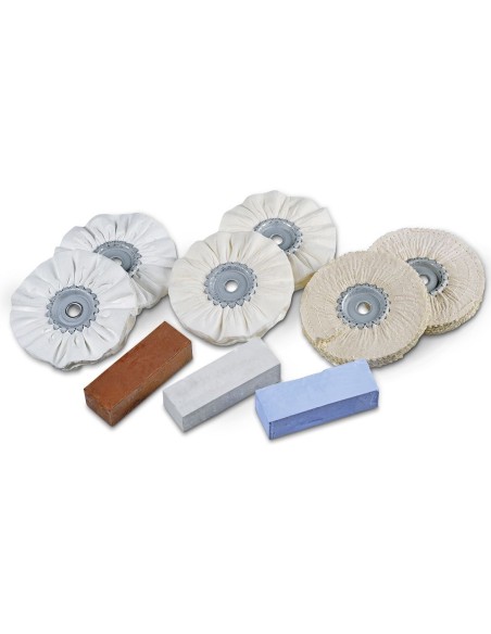 KIT DE PULIDO 10 PIEZAS PARA 4.000 (R.P.M)