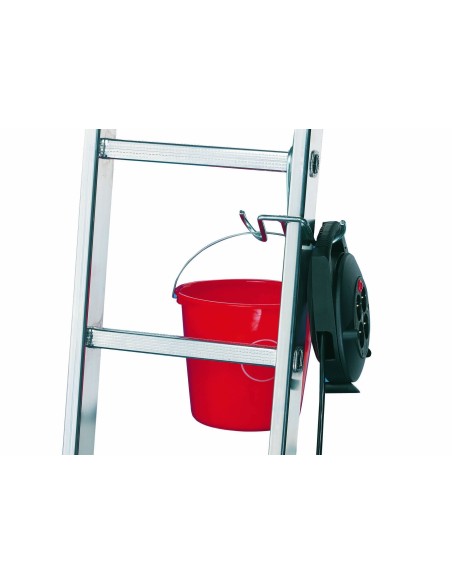 GANCHO CUELGA-CUBOS PARA ESCALERAS