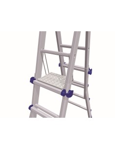 PLATAFORMA DE TRABAJO PARA ESCALERAS MULTIFUNCION TELESCOPICA PEPPINA PRO