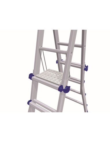 PLATAFORMA DE TRABAJO PARA ESCALERAS MULTIFUNCION TELESCOPICA PEPPINA PRO