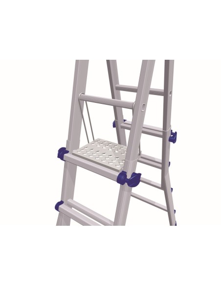 PLATAFORMA DE TRABAJO PARA ESCALERAS MULTIFUNCION TELESCOPICA PEPPINA PRO