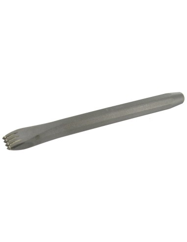 GRADINA CON DIENTES DE METAL DURO PUNTIAGUDOS (4 DIENTES)