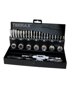 JUEGO HERRAMIENTAS DE ROSCAR 31 PIEZAS EN ESTUCHE METALICO