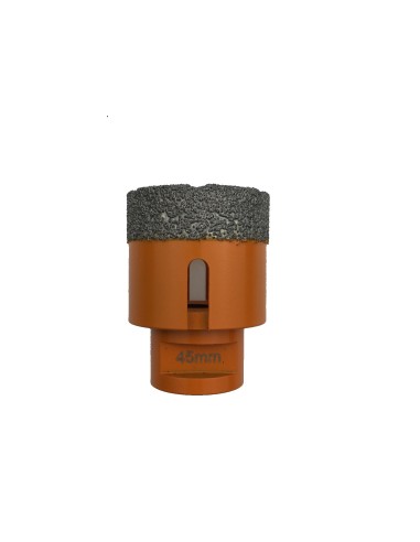 JUEGO 3 BROCAS HUECAS DIAMANTADAS EN SECO ROSCA M14 ( 35-50-68 MM)