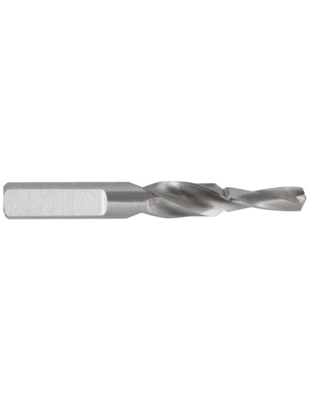 Broca guía y muelle de expulsión para corona perforadora metal duro universal