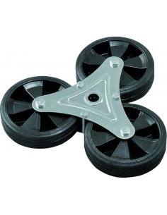 RUEDA PVC TRIPLE
