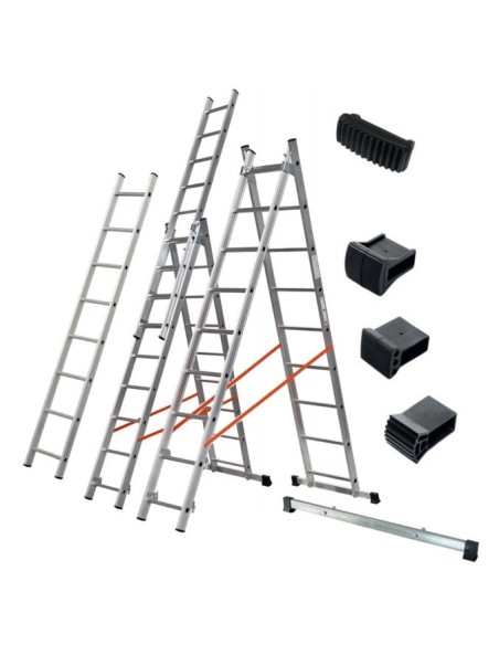 JUEGO DE 2 TACOS PARA PERFILES DE 66 MM DE ESCALERAS SINGOLA