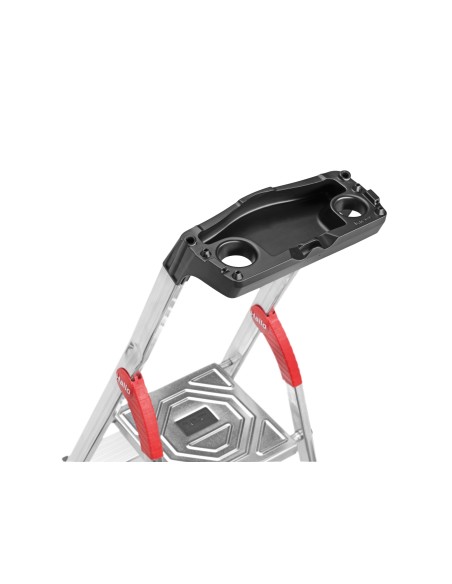 ESCALERA DE TIJERA DE ALUMINIO L60 EASYCLIX FR DE 3 PELDAÑOS