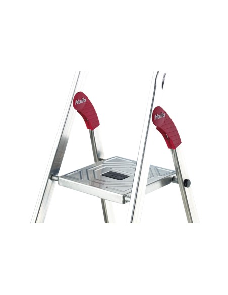 ESCALERA DE TIJERA DE ALUMINIO L60 EASYCLIX FR DE 3 PELDAÑOS