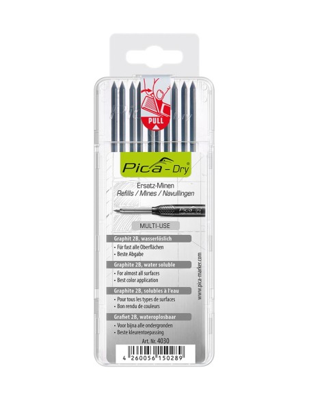 Estuche con 10 minas dry en blister