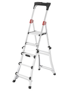 ESCALERA DE TIJERA TELESCOPICA TL100 TOPLINE (3-4-5 PELDAÑOS)