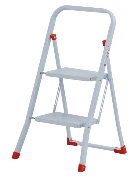 MINI ESCALERA BASICA DE ACERO SEMPREUTILE (2 PELDAÑOS)