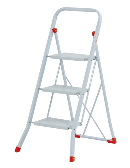 MINI ESCALERA BASICA DE ACERO SEMPREUTILE (2 PELDAÑOS)