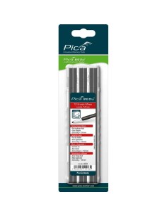 ESTUCHE CON 12 MINAS DE CARPINTERO BIG-DRY DE GRAFITO 2H (BLISTER)