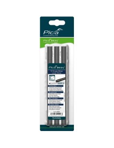 ESTUCHE DE 12 MINAS BIG-DRY ANLINE GRAFITO/NEGRO EN BLISTER