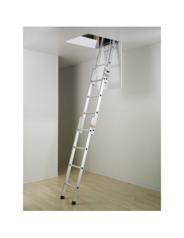 ESCALERA ESCAMOTEABLE DE ALUMINIO HOBBYSTEP 3X4