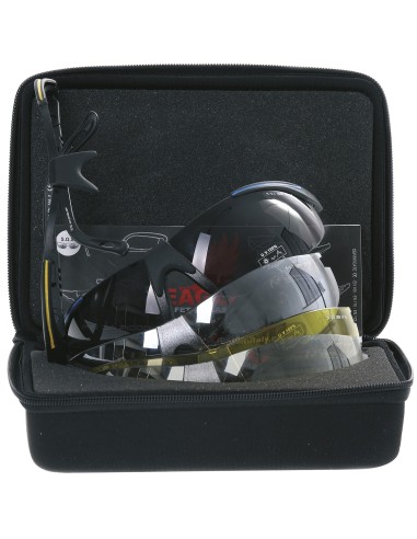 ESTUCHE DE GAFAS DE SEGURIDAD RUNNER ALLSEASONS (4 EN 1)