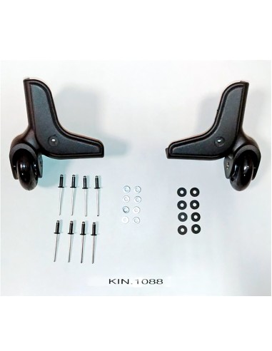 JUEGO DE 2 RUEDAS PARA MALETA REVO WHEELS (VERSION ACTUAL)