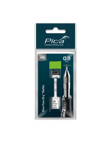 ESTUCHE DE 24 MINAS DE GRAFITO 0,9 HB FINE DRY EN BLISTER