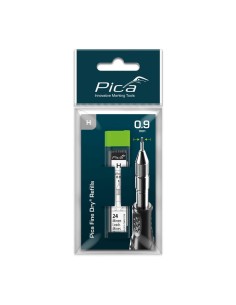 ESTUCHE DE 24 MINAS DE GRAFITO 0,9 H FINE DRY EN BLISTER