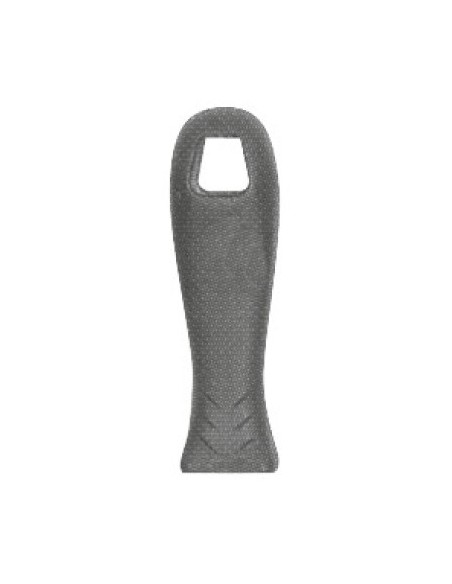 MANGO DE LIMA DE PLASTICO NEGRO PEQUEÑO CON AGUJERO DE 4,5 MM