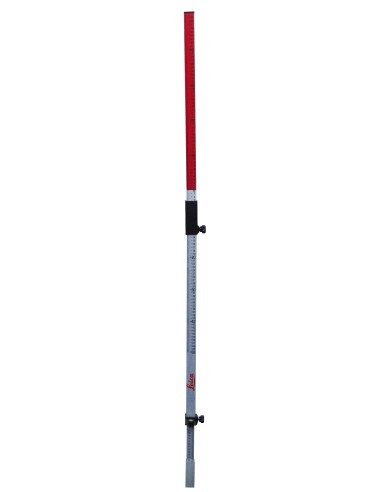 MIRA TELESCOPICA CON NIVEL Y SOPORTE PARA RECEPTOR LASER (ALT. MAX.: 2,40 M)