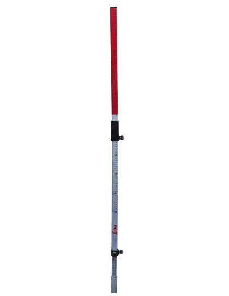 MIRA TELESCOPICA CON NIVEL Y SOPORTE PARA RECEPTOR LASER (ALT. MAX.: 2,40 M)