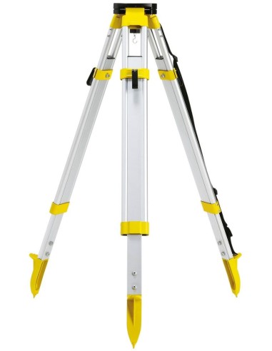 TRIPODE DE ALUMINIO CTP104 CON ABRAZADERA PARA NIVELES LASER ROTATIVOS ROTEO