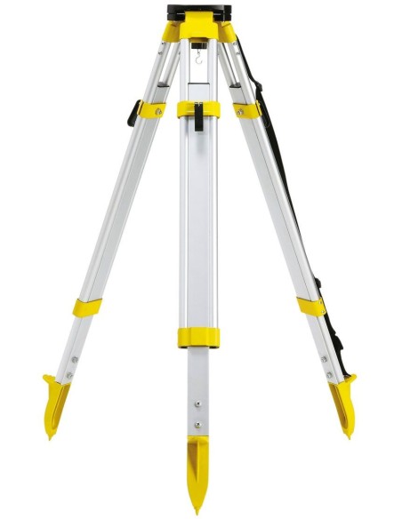 TRIPODE DE ALUMINIO CTP104 CON ABRAZADERA PARA NIVELES LASER ROTATIVOS ROTEO