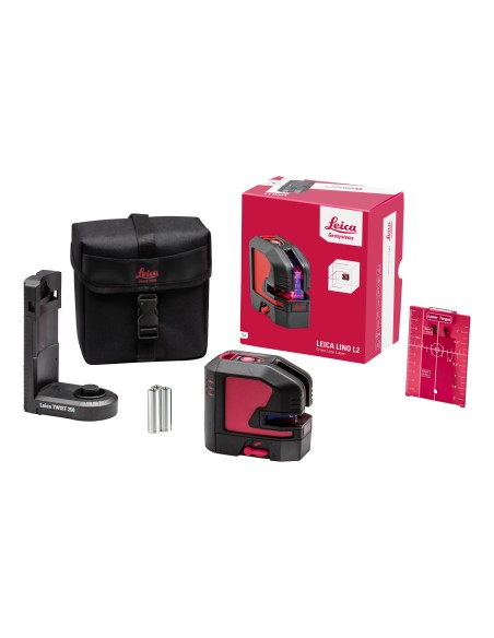 NIVEL LASER DE LINEAS LINO L2S CON PILAS