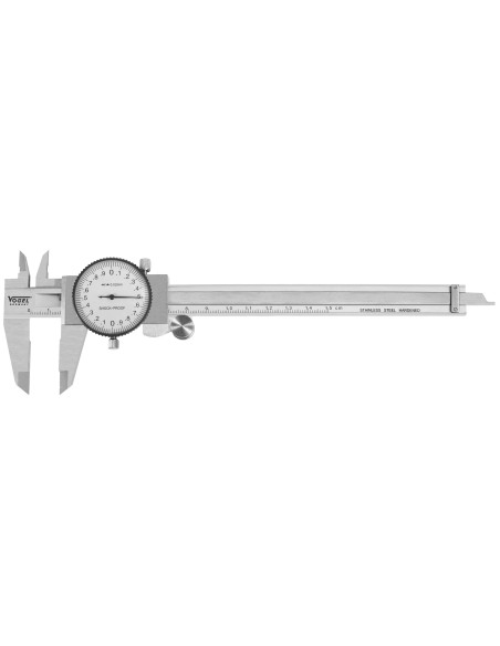Calibre pie de rey con comparador DIN862