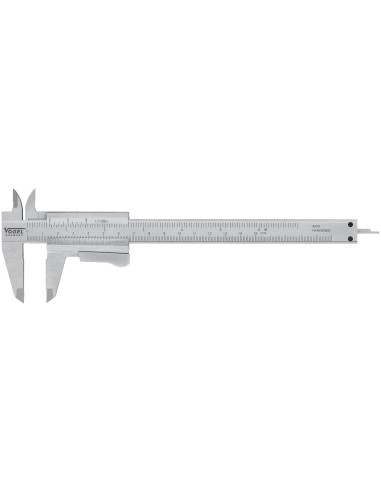 CALIBRE PIE DE REY MONOBLOC DIN 862 150 MM (BLOQ. TORNILLO)