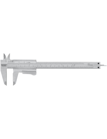 CALIBRE PIE DE REY MONOBLOC DIN 862 (BLOQUEO TORNILLO, LARGO 200 MM)