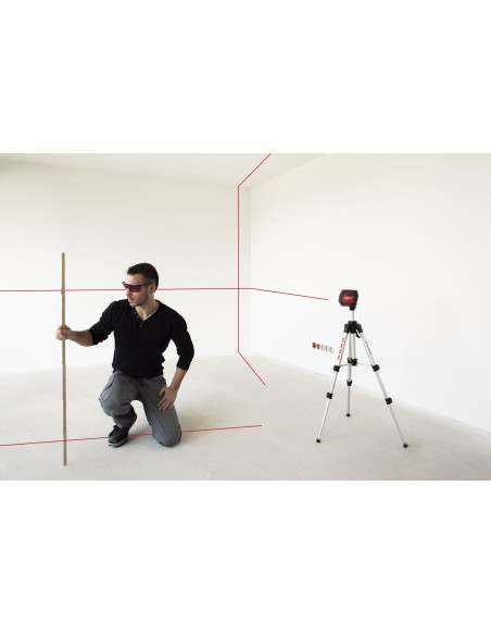 NIVEL LASER DE LINEAS Y PUNTOS QUBO PRO DE HASTA 80 M
