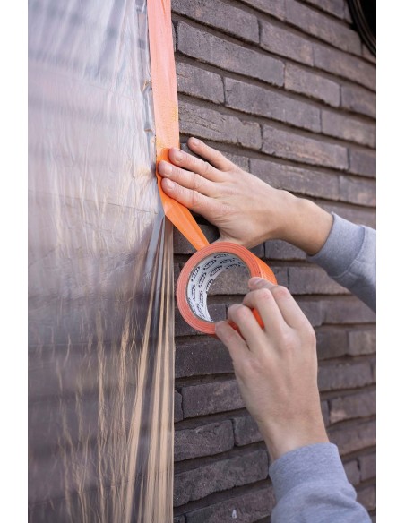 CINTA AMERICANA IDEAL CONSTRUCCION 2000 NARANJA (48MM X 25M)