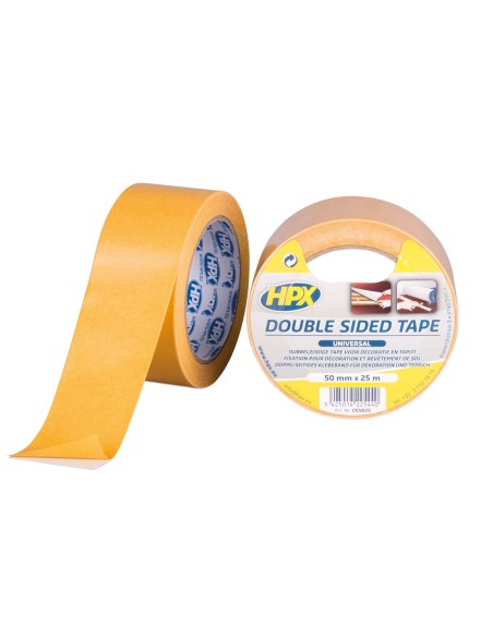 CINTA DOBLE CARA UNIVERSAL BLANCA (48MM X 25M)