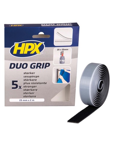 CINTA DE FIJACION REAJUSTABLE DUO GRIP (25MM X 2M)