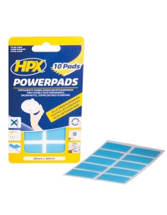 PACK DE 10 ALMOHADILLAS ADHESIVAS DOBLE CARA POWERPADS
