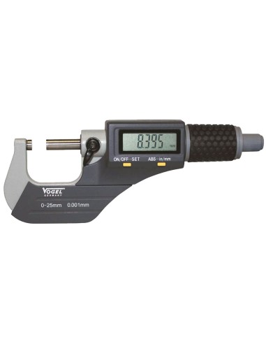 MICROMETRO ELECTRONICO DIGITAL DIN 863, IP40, CAPACIDAD 0:25 MM