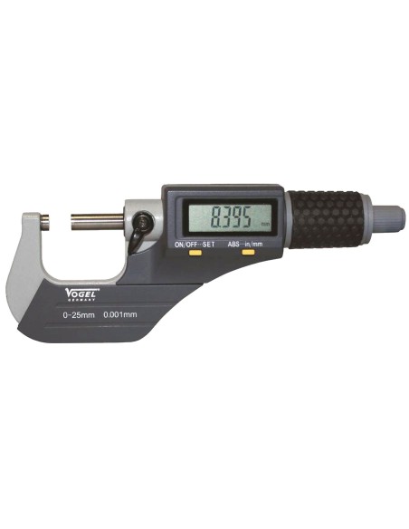 MICROMETRO ELECTRONICO DIGITAL DIN 863, IP40, CAPACIDAD 0:25 MM