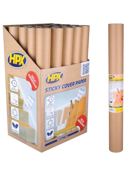 PAPEL ADHESIVO PARA CUBRIR ESCALONES (500MM X 15M)