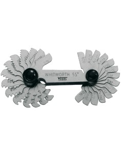 PATRONES DE ACERO PARA ROSCAS TIPO WHITWORTH/ METRICO (48 LAMINAS)